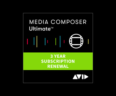Media Composer Ultimate 3Y Subscription RENEW