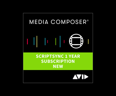 Media Composer ScriptSync 1Y Subscription