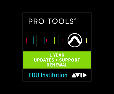 Pro Tools 1Y Updates Support Plan EDU INST RENEW