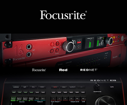Focusrite Red 系列音频接口上线传新商城——极具性价比的全景声音频接口
