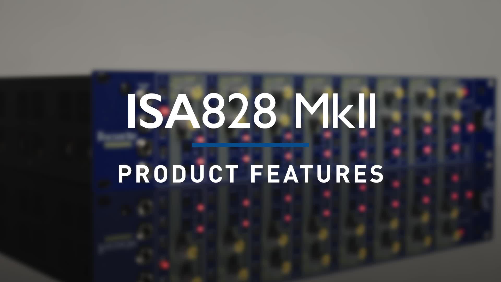 Focusrite - ISA828 MKII Overview with ADN8 Card Installation