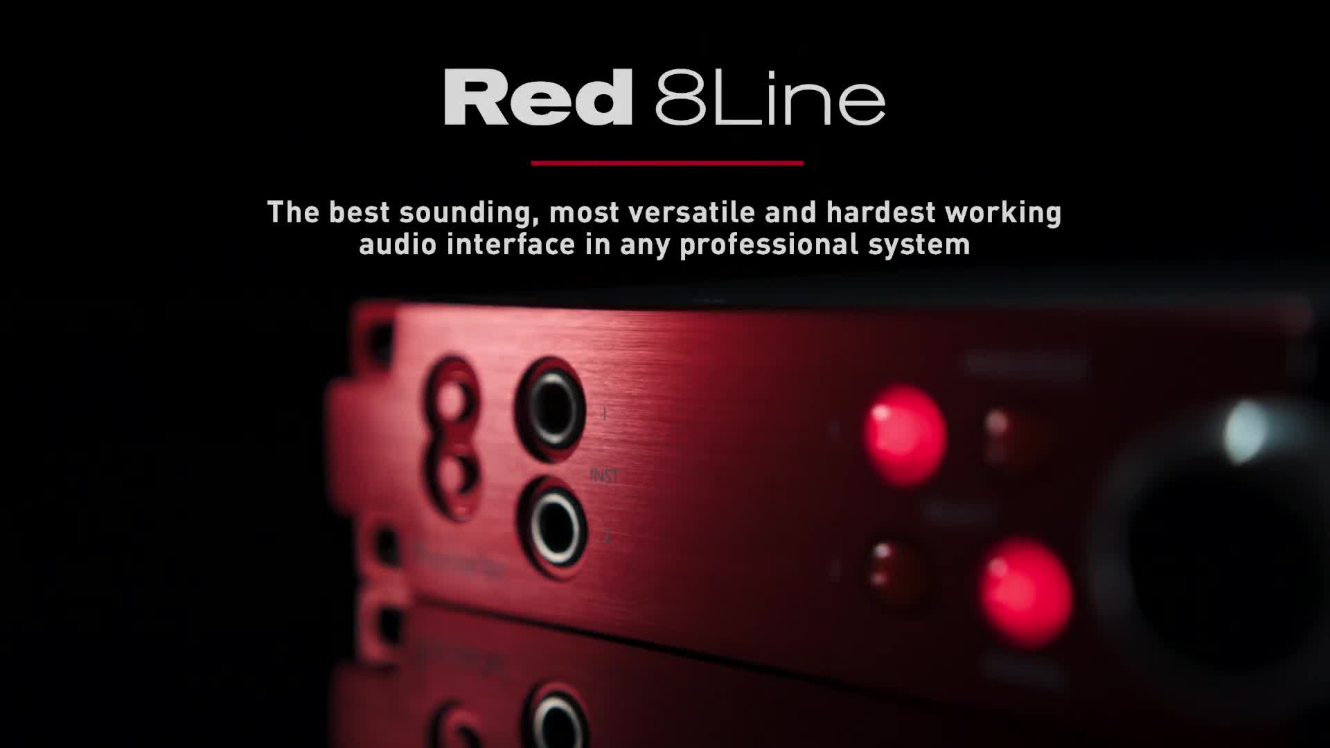 Red 8Line Focusrite Pro