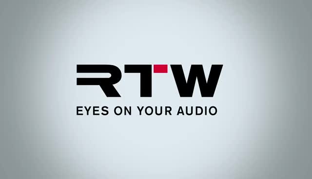 RTW eyes on your audio