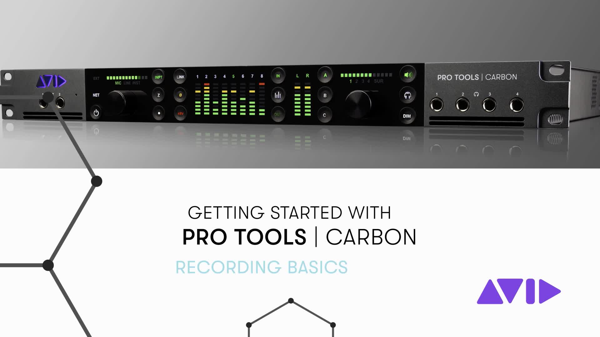 08 Pro Tools Carbon Getting Started – Recording Basics