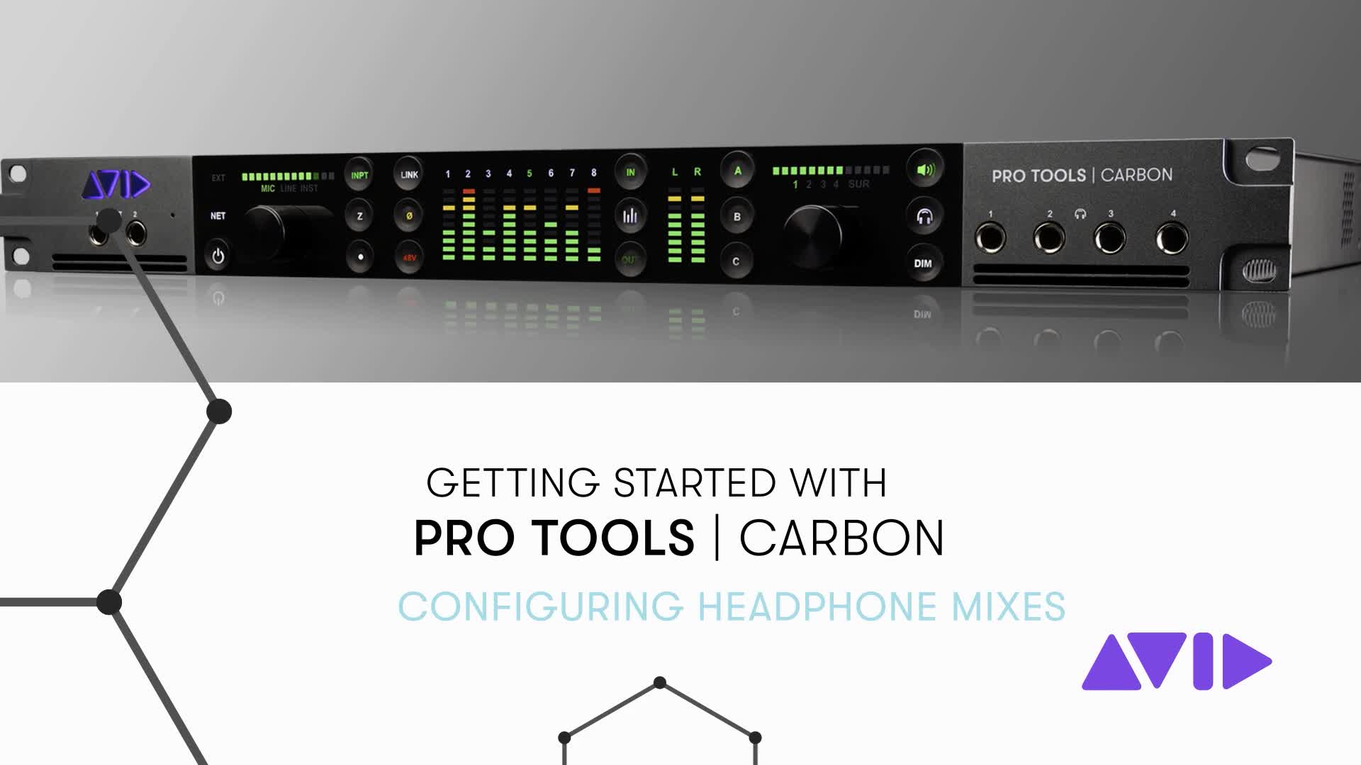 06 Pro Tools Carbon Getting Started - Configuring Headphone Mixes