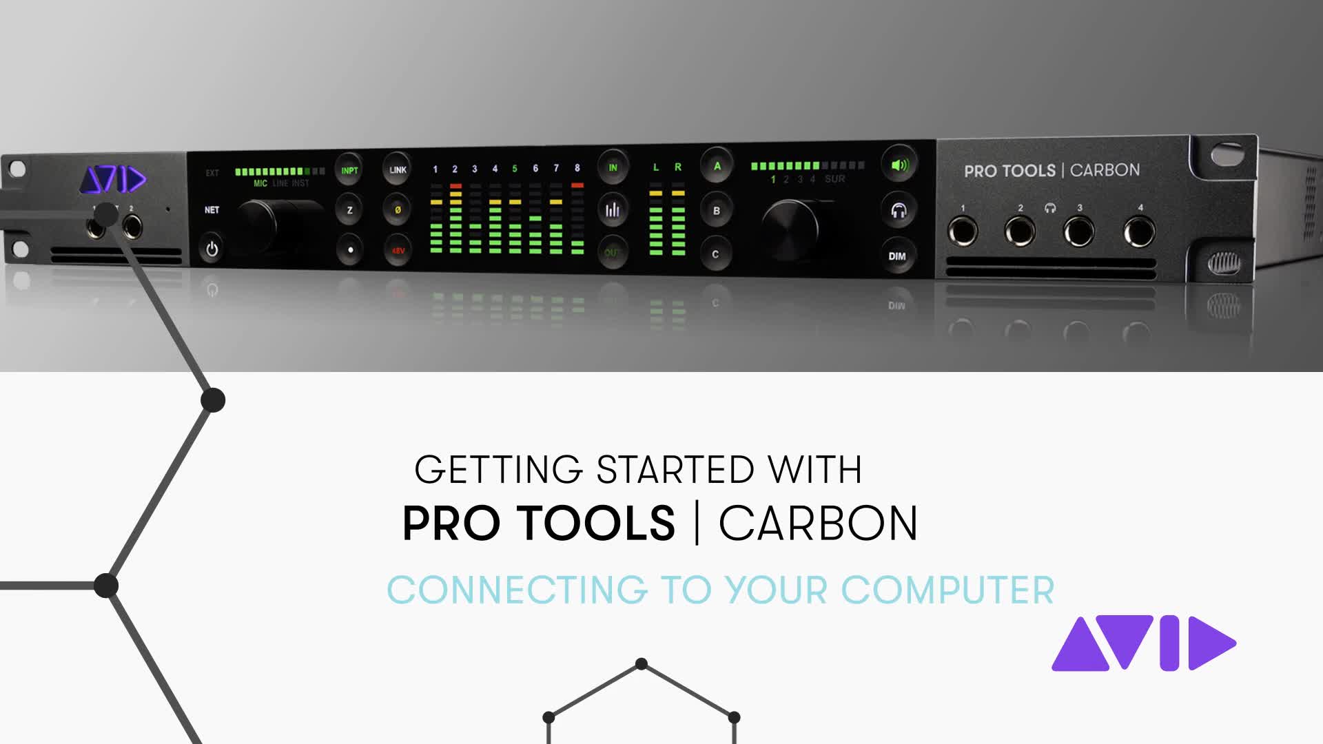 03 Pro Tools Carbon Getting Started - Connecting to Your Computer